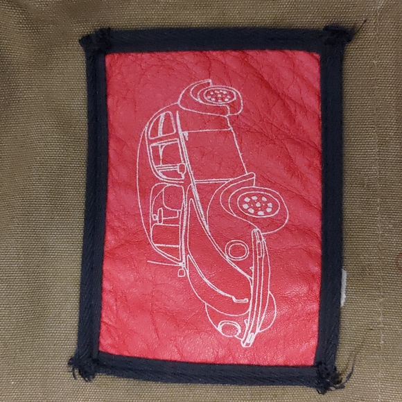 Vintage UK military canvas with custom sewn patch - Picture 9 of 13